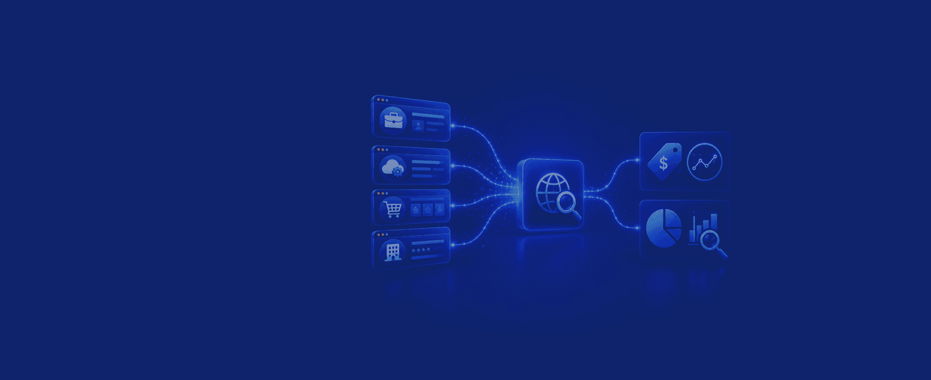 Competitive Intelligence & Price Monitoring Services hero background